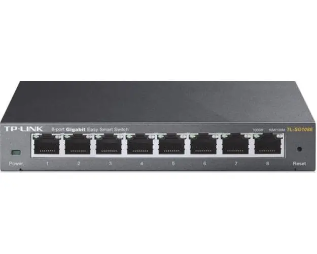 Switch TP-Link Smart TL-SG108E, 8 porturi