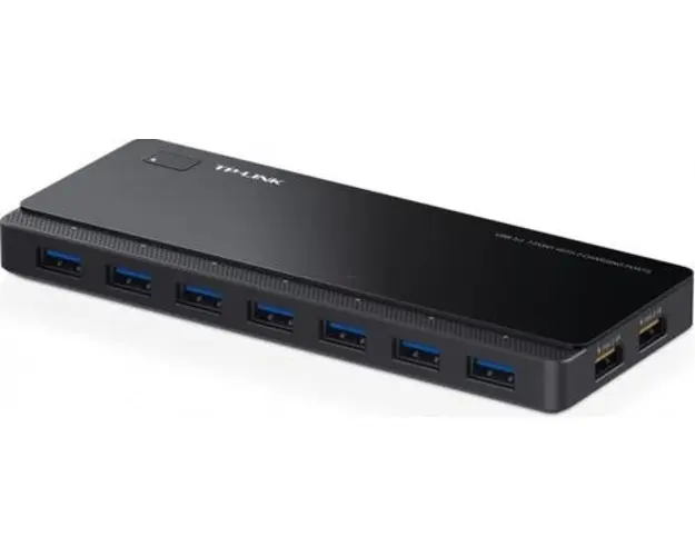HUB USB TP-Link UH720, 7 porturi USB 3.0 + 2 porturi incarcare telefoane/tablete