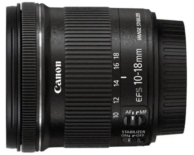 Obiectiv Canon EF-S 10-18mm IS STM