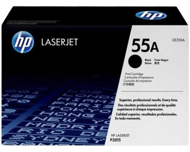 Toner HP LaserJet 55A, 6000 pagini (Negru)