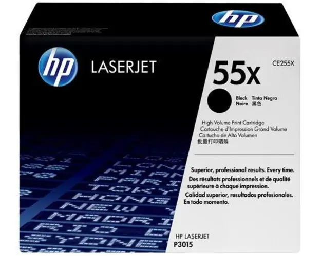 Toner HP LaserJet 55X, 12500 pagini (Negru)