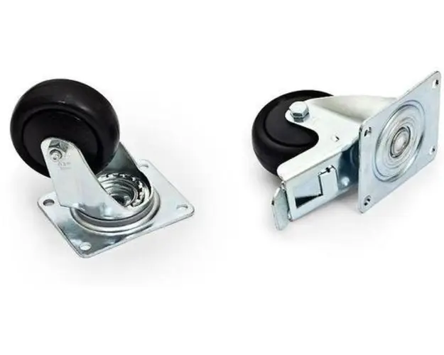 Set 4 roti Triton RAX-MS-X81-X1, 2 roti cu frana