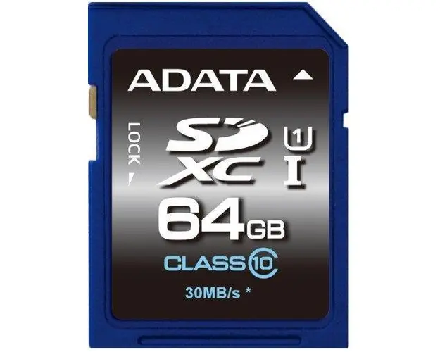 Card de memorie A-DATA SDXC Premier UHS-I U1 64GB (Clasa 10)