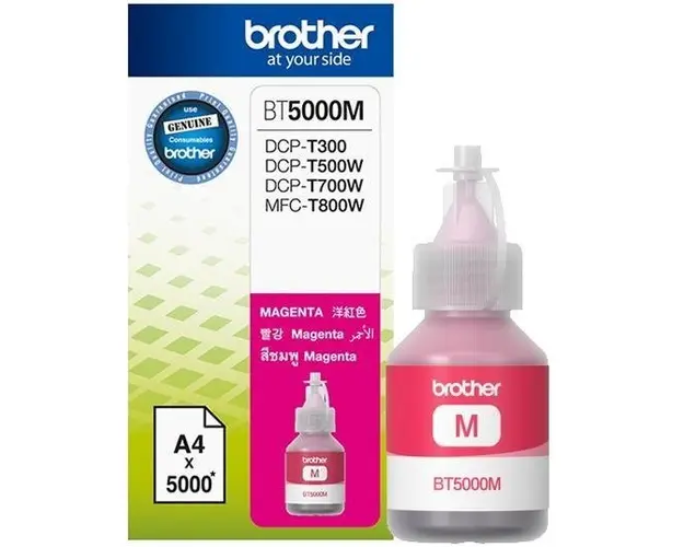 Cartus cerneala Brother BT5000M, acoperire 5000 pagini (Magenta)