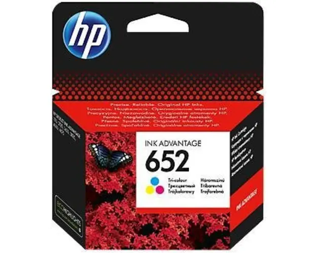 Cartus cerneala HP 652, acoperire 200 pagini (Color)