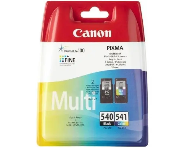Set cartuse cerneala Canon PG540 + CL541 (Color)