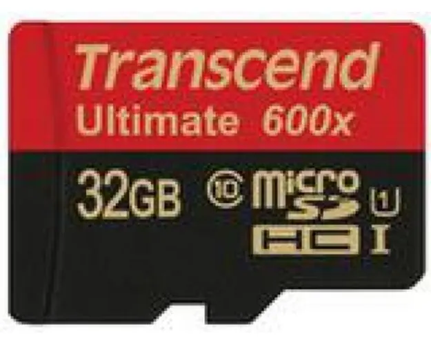 Card de memorie Transcend microSDHC, 32GB, UHS-I, 600x