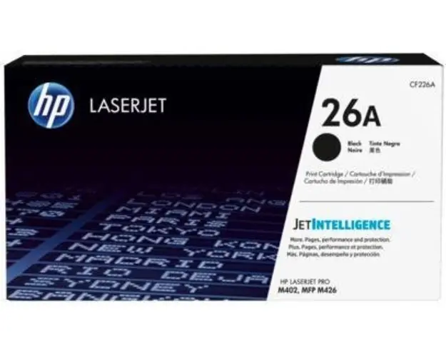 Toner HP LaserJet 26A, 3100 pagini (Negru)