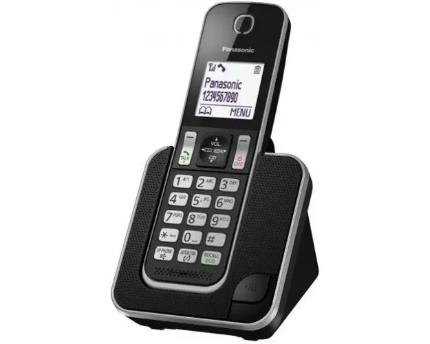 Telefon Fix Dect Panasonic TGD310FXB (Negru)