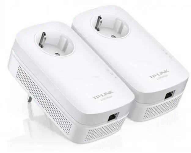 Kit Adaptoare Powerline TP-Link TL-PA8010P, Gigabit, 1200 Mbps, 2 Bucati