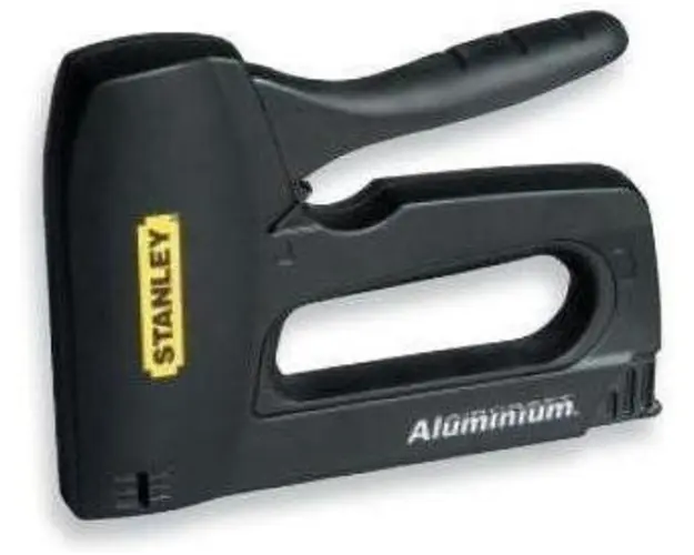 Capsator Stanley 6-TR150L, Aluminiu, 2in1, capse A 4-14mm J 12-15mm