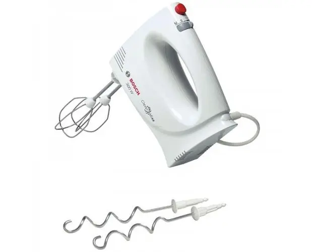 Mixer de mana Bosch MFQ3010, 300W (Alb)