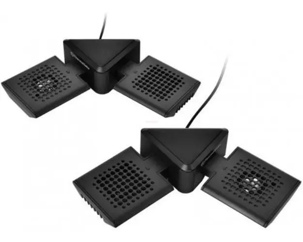 Cooler Laptop Thermaltake Satellite 2-in-1, Difuzor Stereo (Negru) 