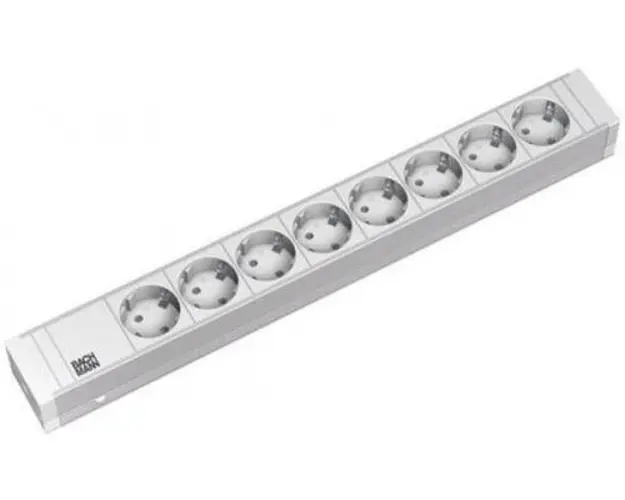 Prelungitor Bachmann 333.601, 8 x Schuko, 2m