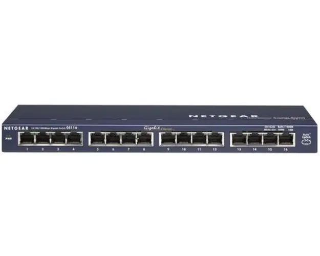 Switch Netgear GS116GE, Gigabit, 16 porturi