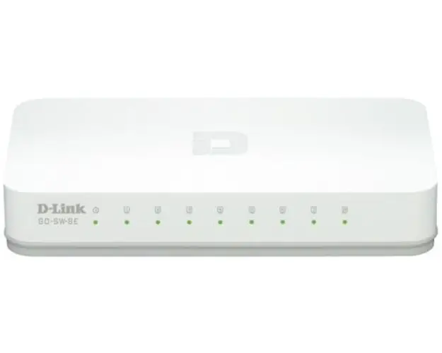 Switch D-Link GO-SW-8E/E, 8 porturi