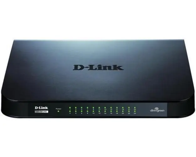 Switch D-Link GO-SW-24G/E, Gigabit, 24 porturi