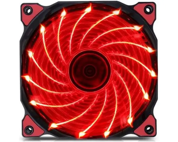 Ventilator Segotep Polar Wind 120mm (LED Rosu)