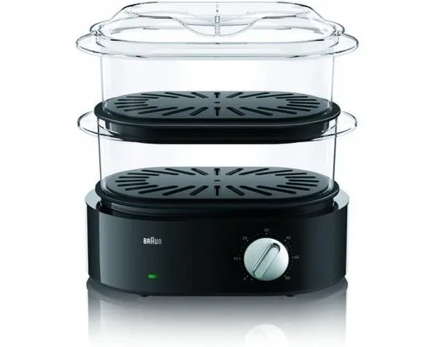 Aparat de gatit cu abur Braun Identity Collection FS5100, 850W, 2l, Negru