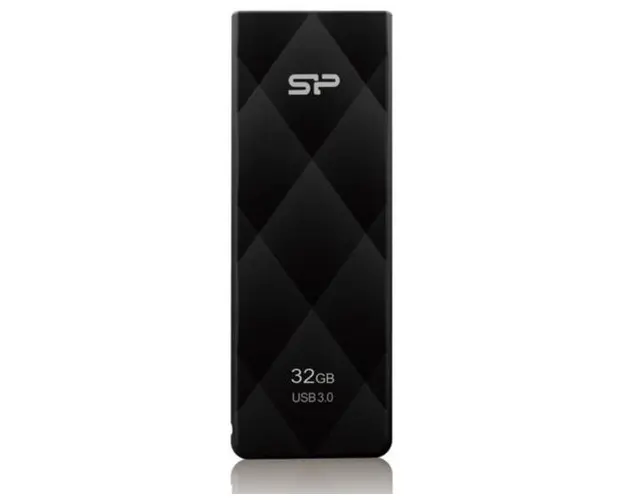 Stick USB Silicon Power Blaze B20, 32GB, USB 3.0 (Negru)