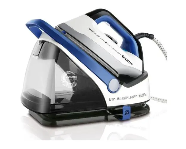 Statie de calcat Taurus Sensity Non Stop, 2200W, 5 bari, Albastru