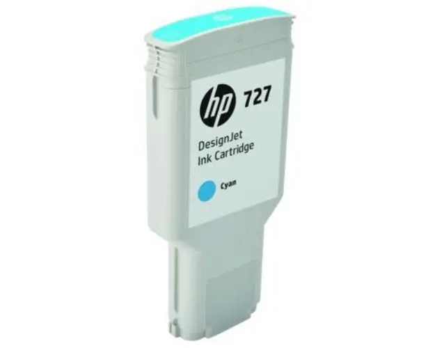 Cartus cerneala HP 727 Designjet, 300 ml (Cyan)