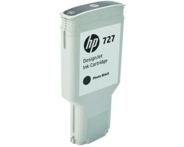 Cartus cerneala HP 727 Designjet, 300 ml (Negru Foto)