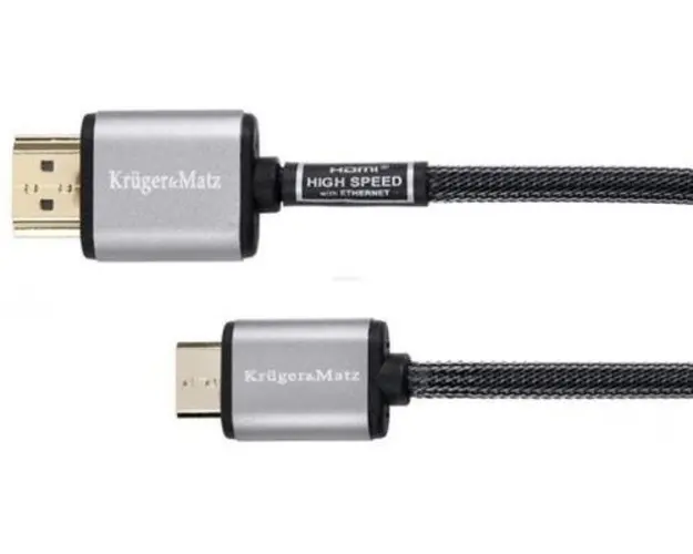 Cablu HDMI - mini HDMI Kruger&Matz KM0325, 1.8m