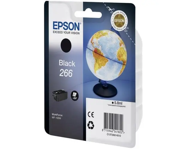 Cartus cerneala Epson 266, acoperire aprox. 250 pagini (Negru)