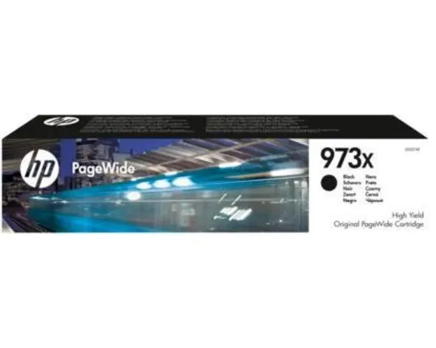 Cartus cerneala HP PageWide 973X, acoperire aprox. 10000 pagini (Negru - de capacitate extinsa)