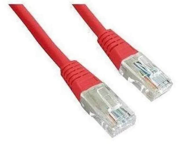 Cablu UTP Gembird PP12-0.25M/R, Patchcord, CAT5e, 0.25m (Rosu)