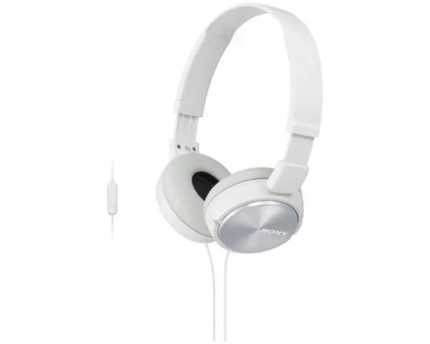 Casti Stereo Sony MDRZX310APW, Jack 3.5mm (Alb)