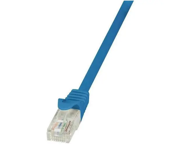Cablu UTP LogiLink CP1066U, Patchcord, CAT.5e, 3m (Albastru)