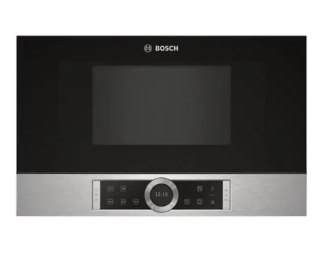 Cuptor cu microunde incorporabil Bosch BFL634GS1, 21l, 900W (Inox)