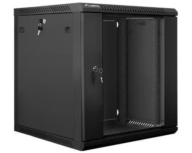Cabinet metalic Lanberg WF01-6612-10B, 19inch, 12U, 600 x 600