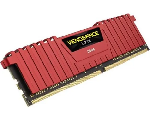 Memorie Corsair Vengeance LPX Red DDR4, 1x8GB, 2666 MHz, CL 16