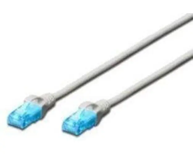 Cablu UTP Digitus DK-1512-010, CAT.5e, Patch 1 m (Gri)