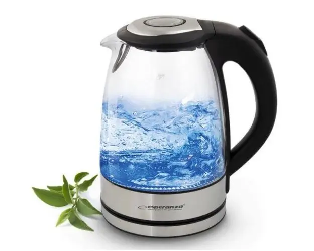 Fierbator apa ESPERANZA EKK012, 1.7l, 2200W (Negru)