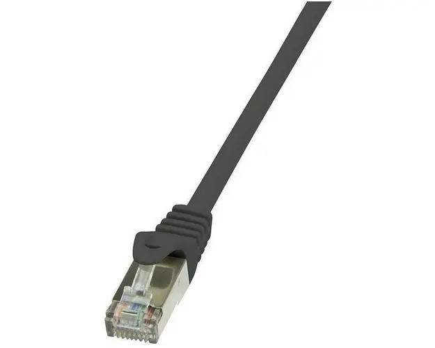 Cablu F/UTP LogiLink CP2083S, Patchcord, CAT.6, 7.5m (Negru)