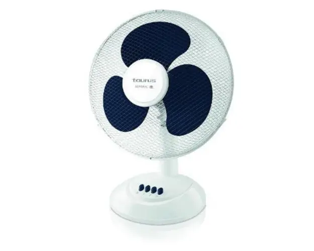 Ventilator de birou TAURUS Ponent Alpatec 16, 40W, 3 viteze (Alb)