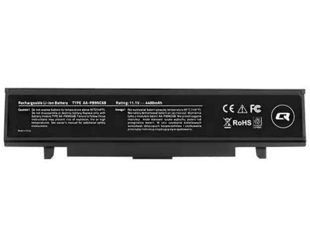 Baterie Laptop Qoltec Long Life 7267.R467, Samsung R580, Li-ion, 4400 mAh
