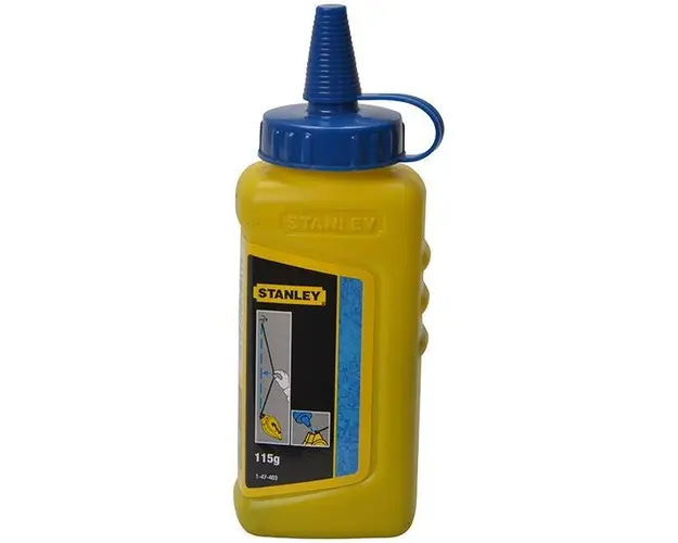 Praf de creta Stanley albastru, 115g