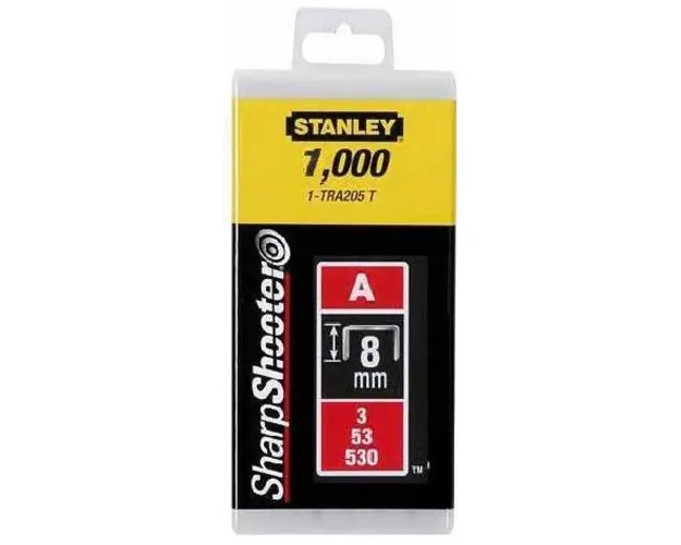 Pachet 1000 capse Stanley 8 mm