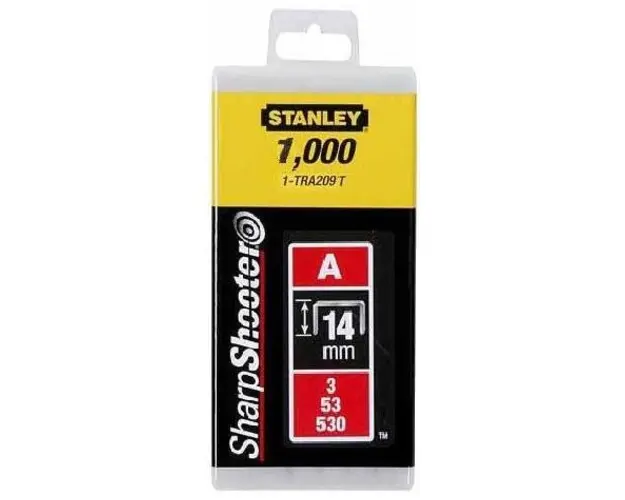 Pachet 1000 capse Stanley 14 mm