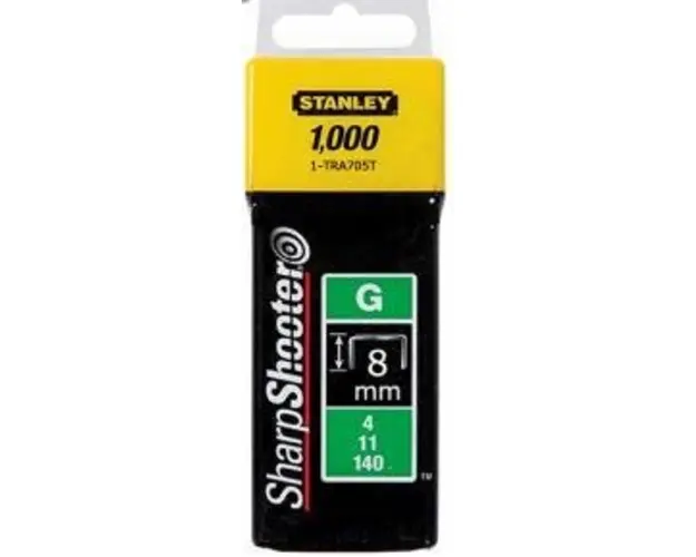 Pachet 1000 capse Stanley 8 mm