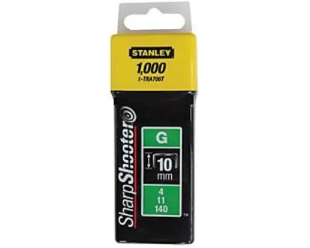 Pachet 1000 capse Stanley 10 mm