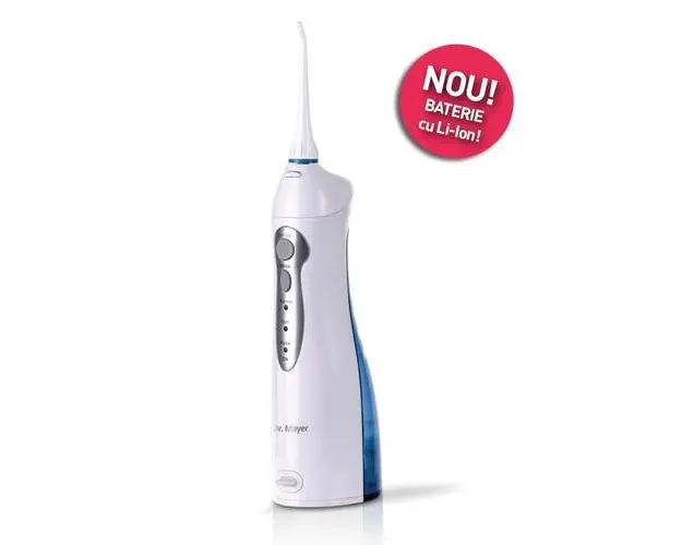 Dus bucal Dr Mayer WT3100, Multi Pulse, 1400 Impulsuri/min (Alb/Albastru)