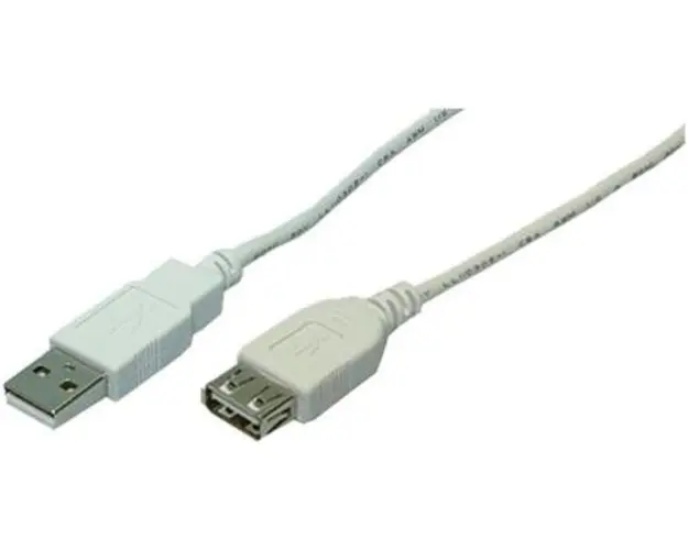 Cablu prelungitor Logilink USB 2.0 CU0010, 2m
