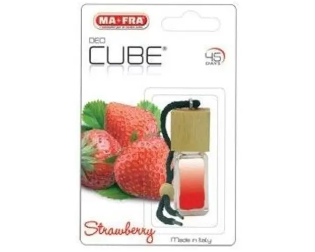 Odorizant auto lichid Ma-Fra Deo Cube H0198, capsuna, 5 ml