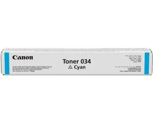 Toner Canon 034C, acoperire aprox. 7300 pagini (Cyan)